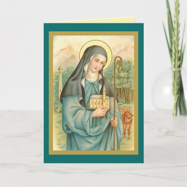 St. Brigid of Ireland (M 014) Kort (Framsida)