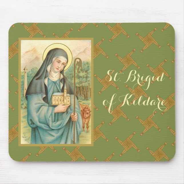 St. Brigid of Ireland (M 014) Musmatta (Framsidan)