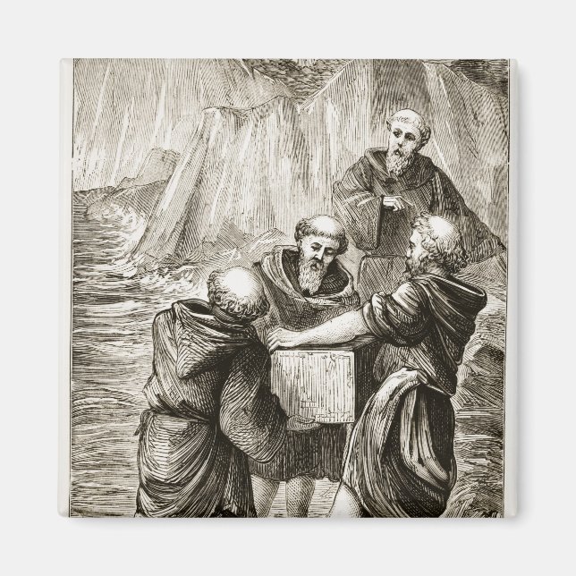 St. Brigit's box, från Trias Thaumaturga, eller Magnet (Framsidan)