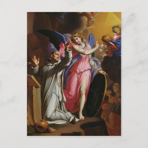 St. Bruno i Prayer, 1671 Vykort
