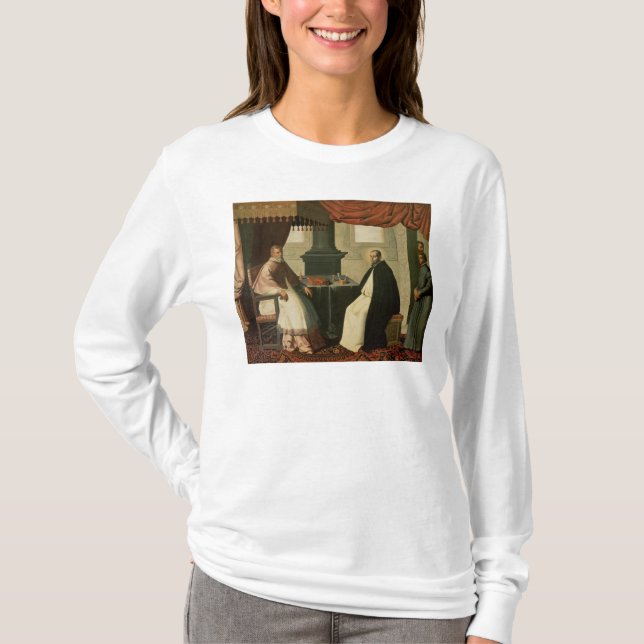 St. Bruno och Pope Urban II 1630-35 Tee Shirt (Framsida)