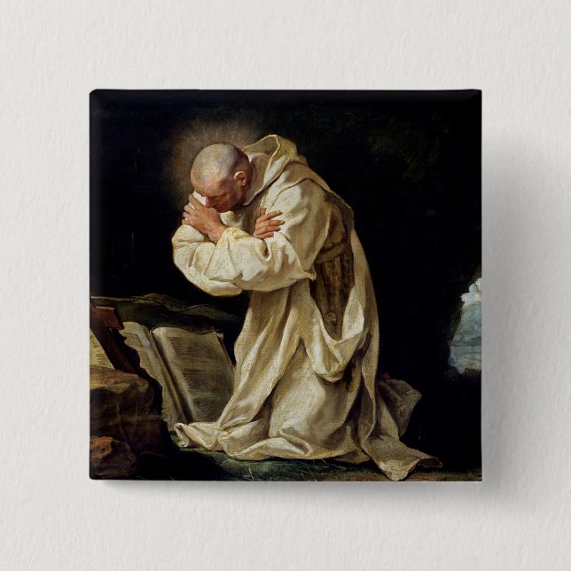 St. Bruno som ber i öknen, 1763 Knapp (Framsida)