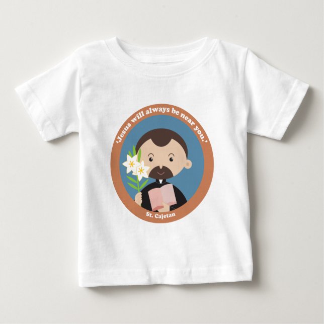 St Cajetan T Shirt (Framsida)