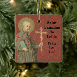 St. Camillus de Lellis (SAU 37) Square Julgransprydnad Keramik
