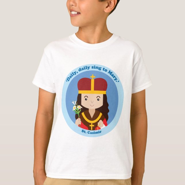 St. Casimir T Shirt (Framsida)