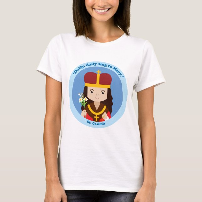 St. Casimir T Shirt (Framsida)