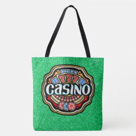 St. CASINO Totalbelopp - Se baksida Tygkasse