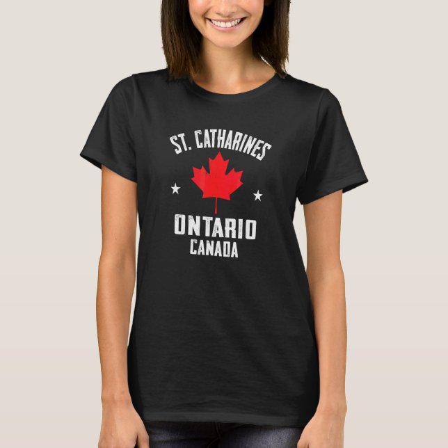 St Catharines 10 T Shirt (Framsida)