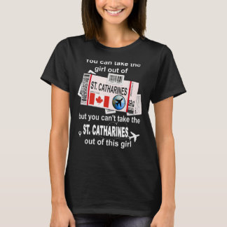 St Catharines Boarding Pass St Catharines Girl T Shirt