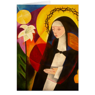 St. Catherine av Siena 2007 Hälsningskort