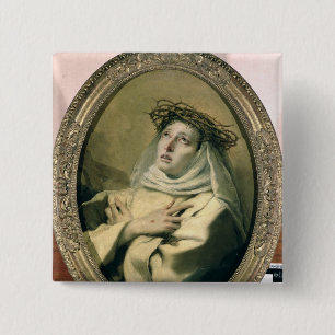 St. Catherine av Siena, c.1746 Knapp