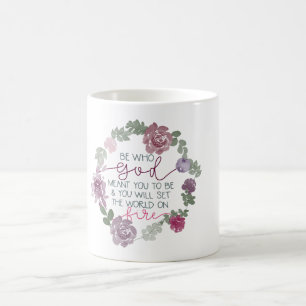 St. Catherine av Siennacitationsteckenmuggen Kaffemugg