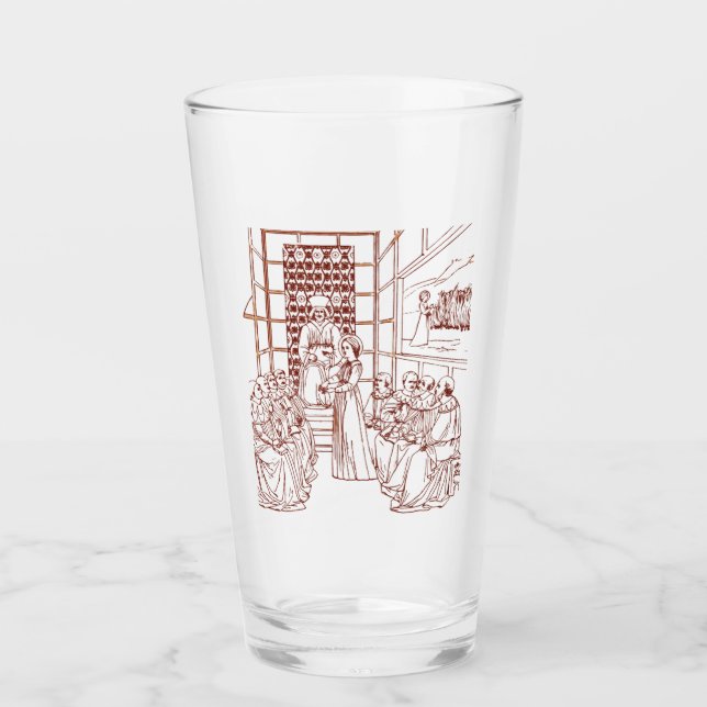 St Catherine Disputing with Scholars by Masolino Glaskopp (Framsida)