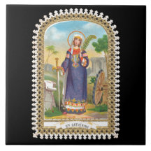 St. Catherine från Alexandria i Egyptiska Dress