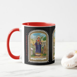 St. Catherine från Alexandria i Egyptiska Dress Mugg