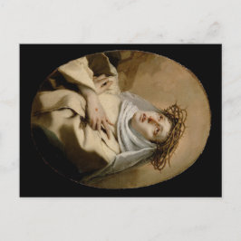 St. Catherine från Siena Hl. Katharina Siena Tiepo Vykort