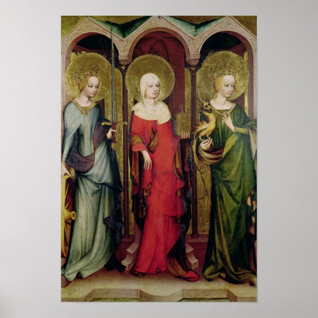 St. Catherine of Alexandria, St. Mary Poster (Framsidan)