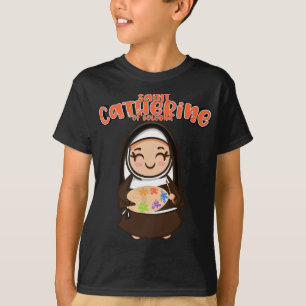 St Catherine of Bologna Patron Saint Artists Cute T Shirt