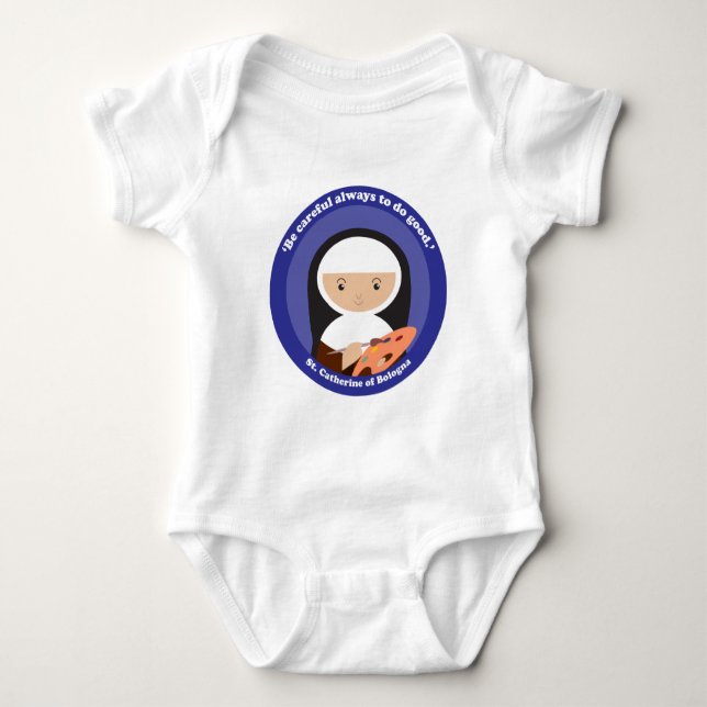 St. Catherine of Bologna T Shirt (Framsida)