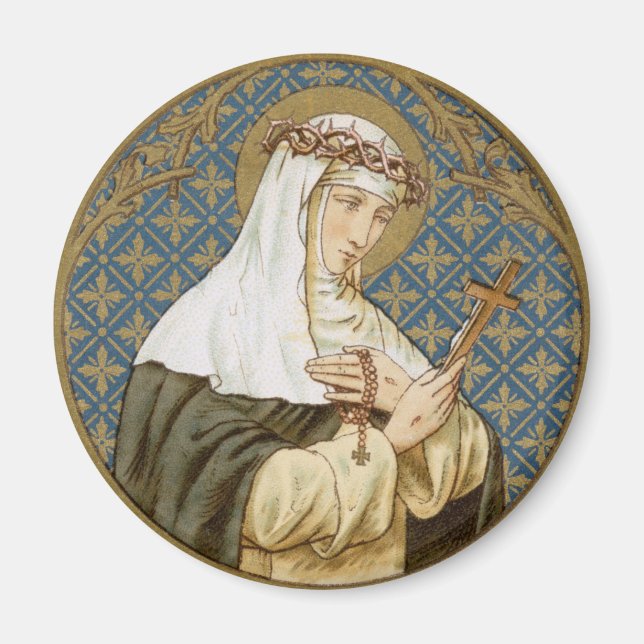 St. Catherine of Siena (BK 19) Magnet (Framsidan)
