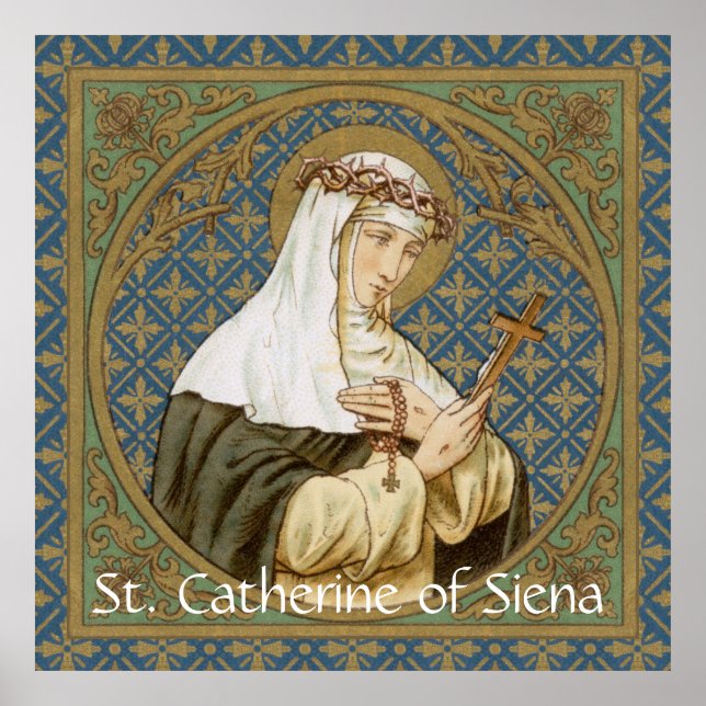 St. Catherine of Siena (BK 19) Poster (Framsidan)