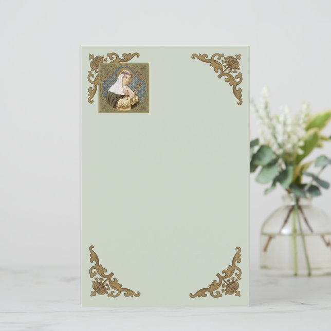 St. Catherine of Siena (BK 19) (Stil 2, Lakan B) (Stående Fram)