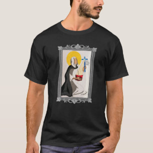 St Catherine of Siena Catholique Purity Girls Tonå T Shirt