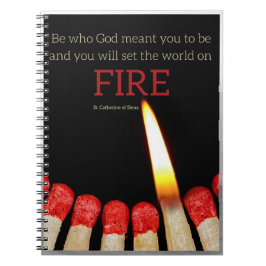 St. Catherine of Siena Prayer Journal Anteckningsbok