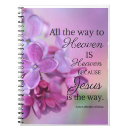 St. Catherine of Siena Prayer Journal Anteckningsbok