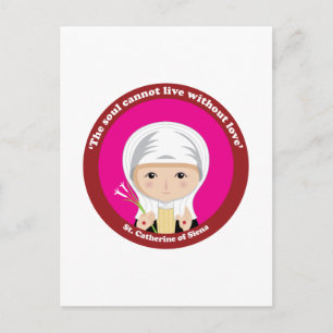 St. Catherine of Siena Vykort
