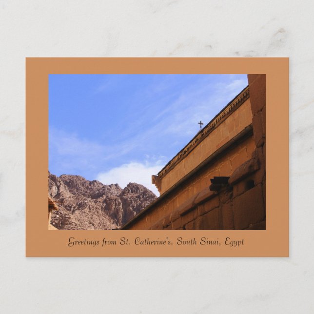 St. Catherine's Monastery, South Sinai, Egypten Vykort (Framsida)