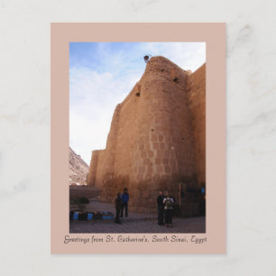 St. Catherine's Monastery, South Sinai, Egypten Vykort