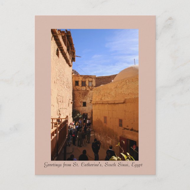 St. Catherine's Monastery, South Sinai, Egypten Vykort (Framsida)