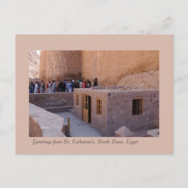 St. Catherine's Monastery, South Sinai, Egypten Vykort (Framsida)