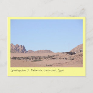 St. Catherine's Monastery, South Sinai, Egypten Vykort