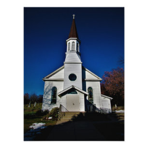 "St. Cathrine Catholik Church" Fototryck