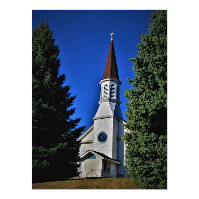 "St. Cathrine's Hilltop" Fototryck (Framsidan)