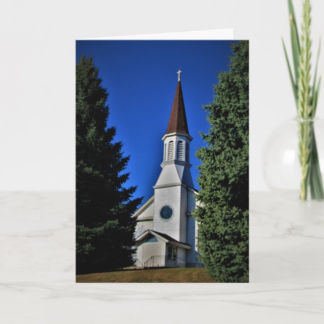 "St. Cathrines Hilltop" Påskkort Kort (Framsida)