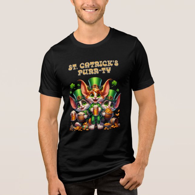 St. Catrick’s Party tshirt T Shirt (Framsida)