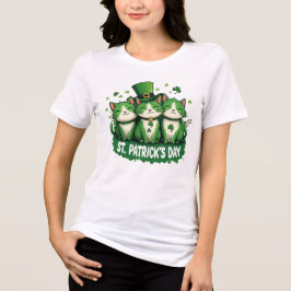 St. Catricks dag - Cute Cat Lover T Shirt
