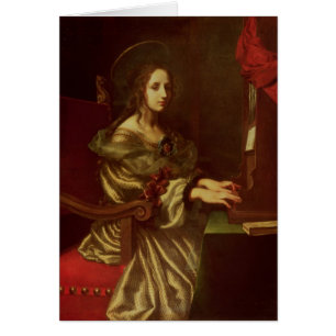 St Cecilia 2 Hälsningskort