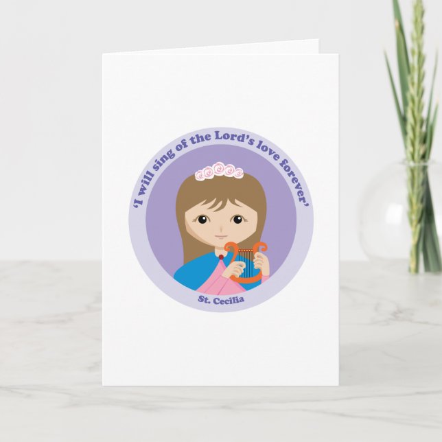 St. Cecilia Kort (Framsida)