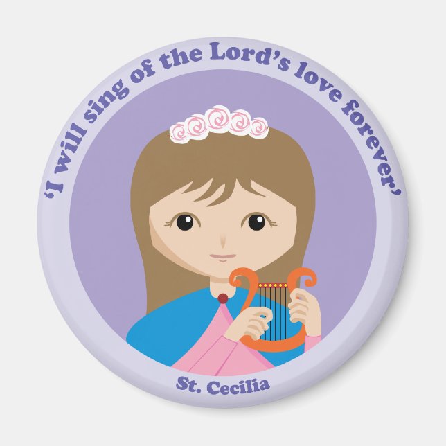 St. Cecilia Magnet (Framsidan)