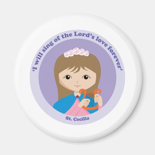 St. Cecilia Magnet (Framsidan)