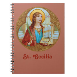 St. Cecilia of Rom (BK 003) Anteckningsbok