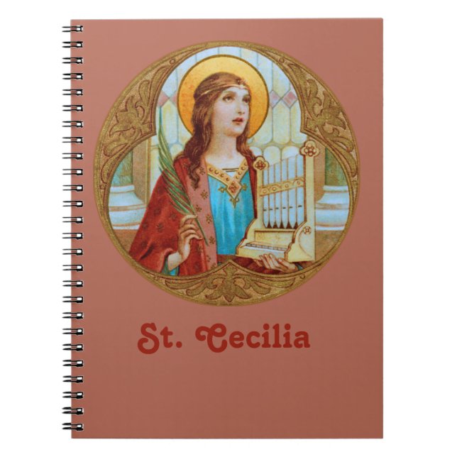 St. Cecilia of Rom (BK 003) Anteckningsbok (Framsidan)