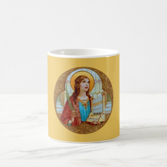 St. Cecilia of Rom (BK 003) Coffee Mugg 1 (Center)