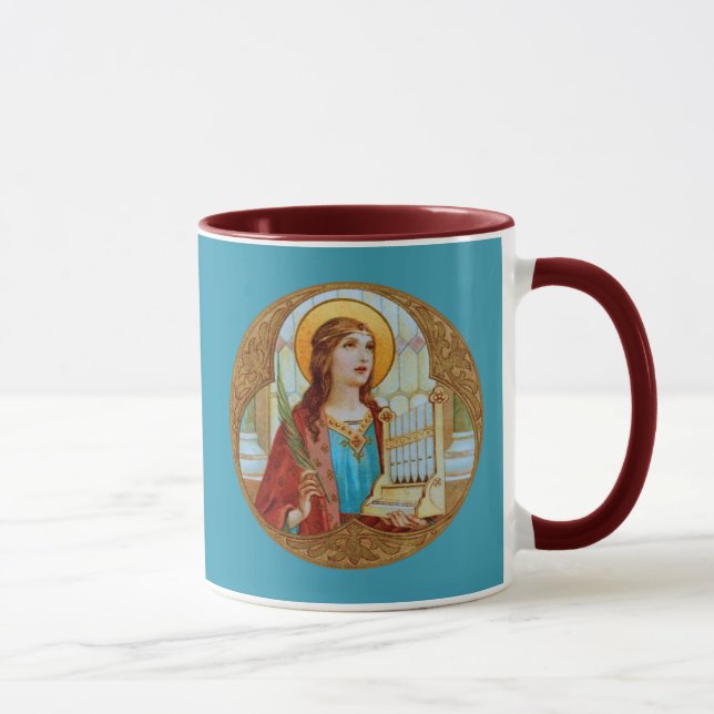 St. Cecilia of Rom (BK 003) Coffee Mugg 2 (Höger)