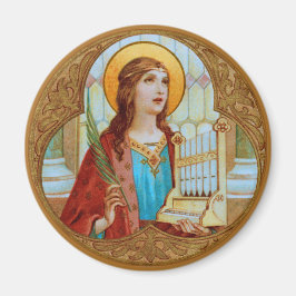 St. Cecilia of Rom (BK 003) Magnet