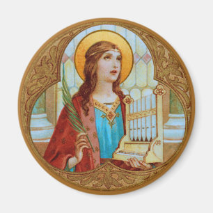 St. Cecilia of Rom (BK 003) Magnet